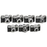 7 Assorted Contaflex Cameras