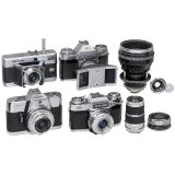 4 Zeiss Ikon and Voigtländer Cameras