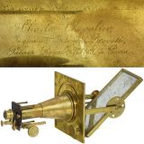 Large Solar Microscope by Charles Chevalier, c. 1850