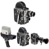 Lot of Bolex Movie Cameras