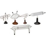 5 Crookes Electronic Tubes, c. 1920
