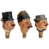 3 Musical Bottle Spouts, c. 1950