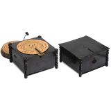 2 Ariston Table Organettes with 52 Discs, c. 1895