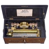 Drum-and-Bells Musical Box by George Bendon, c. 1875