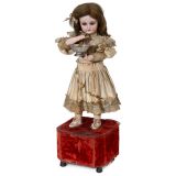 Musical Automaton with Girl Blowing Bubbles by Roullet et Decamp