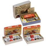 3 Auto-Dux Construction Kits, c. 1955-60