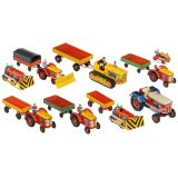 Crawler Tractors, Trailers and Tractors, 1950s