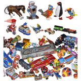 Approx. 50 Japanese Tin Toys, c. 1950s-60s