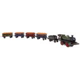 Bing Floor Runner Train Set, c. 1925