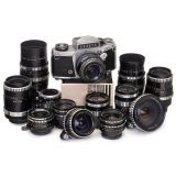 12 Lenses and Exakta in Zebra Style