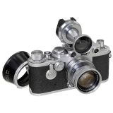 Leica IIIf with Summicron 2/5 cm and Accessories, c. 1954