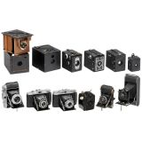 6 Box Cameras and 6 other Cameras, 1899-1950
