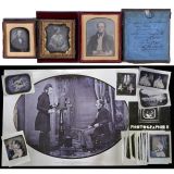 4 Daguerreotypes and a Bockelberg Poster, 1850 onwards