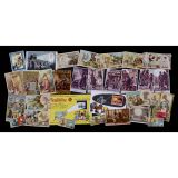 Chromolithographs showing Silhouettes, Peep-Shows and Magic Lant
