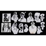 German Silhouettes, c. 1890