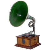 Gramophone with Gooseneck Horn, c. 1910