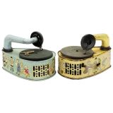 2 Toy Gramophones, c. 1925