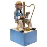 Monkey Harpist Advertising Automaton, 1960s