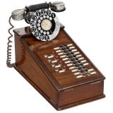 French Telephone Switchboard, c. 1930