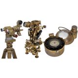 3 Russian Surveying Instruments, c. 1950-70
