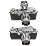 Leica IIIf and Leica III, c. 1938
