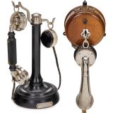 2 French Telephones