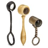 3 Stanhope Magnifiers, c. 1850