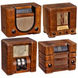 4 German Tube Radios