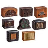 4 Radio Receivers and 4 Loudspeakers