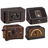 4 Small Tube Radios