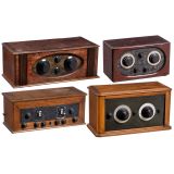 4 Kit Radios, c. 1929