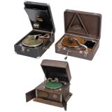 3 Gramophones