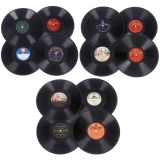 12 Rare Shellac Records with Humorous Titles, c. 1925–50