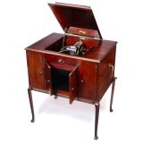 Twin-Soundbox Duophone Floor Cabinet Gramophone, c. 1922