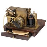 Rare German Brass Telegraph by Schwerd, c. 1890