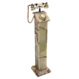 Italian Onyx Floor Telephone, c. 1960