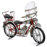 Original Lenaerts Children's Carousel Motorbike, c. 1955