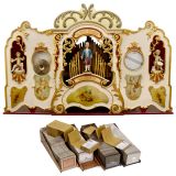 Black-Forest Book-Playing Fairground Organ by Alfred Bruder, Wal