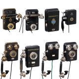 Seven Telephones and a Bell Box by Ericsson or Telegrafverkets, 