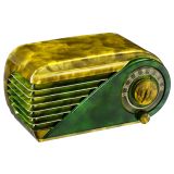 Farnsworth Art-Deco Bullet Radio in Catalin Styl, c. 1948