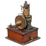 Water-Cooled Single-Cylinder Engine with Metrogas Hot-Tube Ign