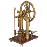 Working Model of a Single-Cylinder Overcrank Steam Engine, c. 19