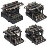 4 Remington Typewriters