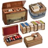 Tefifon Radio Receiver with Sound Tape Player and Other Equipmen