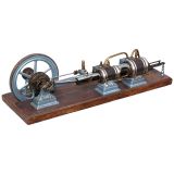 Large Model of a Live-Steam Tandem Compound Steam Engine, c. 196