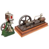 2 Steam Engine Working Models, c. 1970
