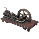 Model of a Live-Steam Single-Cylinder Horizontal Mill Engine, c.