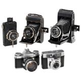 Kolibri, Contaflex, Ikonta, Contessa and SS Dolly Cameras