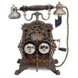 Very Rare Deluxe Telephone by Elektrisk Bureau Kristiania, c. 18