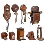 7 Telephones and 2 Bells